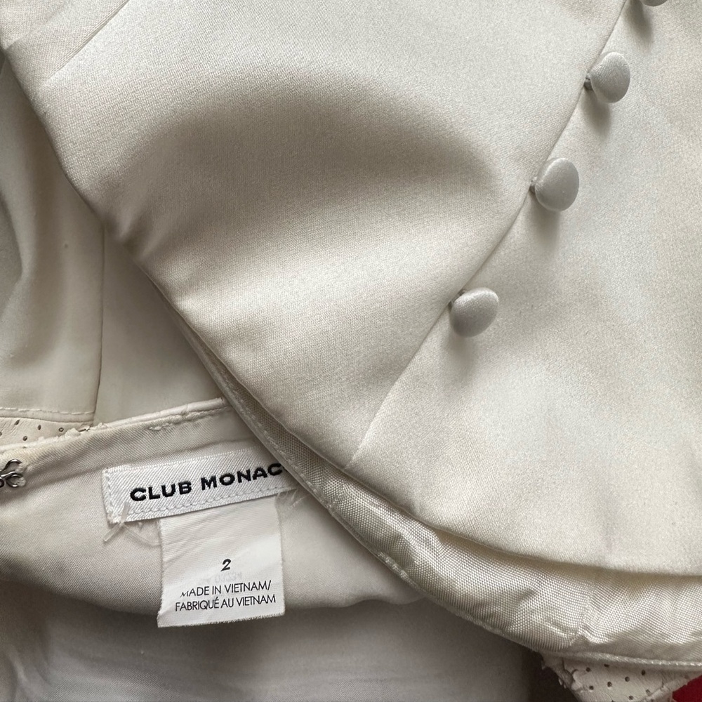 VINTAGE Allen Schwartz Top as A SET with Club Monaco Skirt